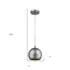 Light Gray and Gold Hanging Dome Light